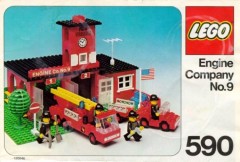 LEGO Town 590 Engine Co. No. 9