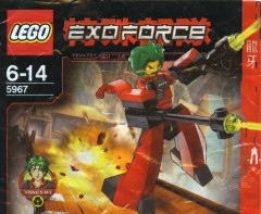 LEGO Силы ЭКСО (Exo-Force) 5967 Red Good Guy