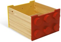 LEGO Gear 60030 Rolling Storage Box - Red/Yellow