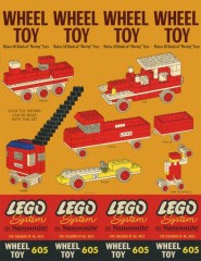 LEGO Samsonite 605 Wheel Toy