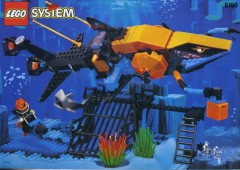 LEGO Aquazone 6190 Shark's Crystal Cave