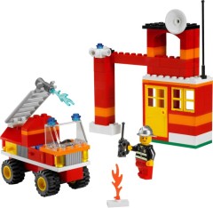 LEGO Bricks and More 6191 Fire Fighter Building Set