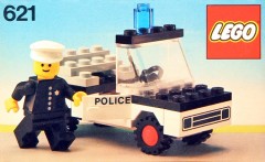 LEGO Town 621 Police Car
