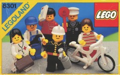 LEGO Town 6301 Town Mini-Figures
