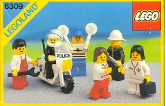 LEGO Городок (Town) 6309 Town Mini-Figures