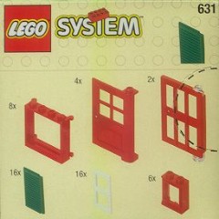 LEGO Basic 631 Doors and Windows