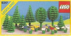 LEGO Town 6317 Trees and Flowers