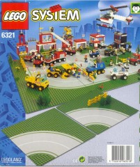 LEGO Town 6321 Road Plates, Curved