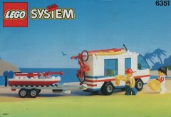 LEGO Town 6351 Surf N' Sail Camper