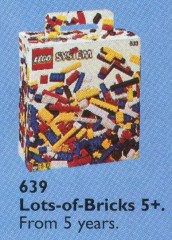 LEGO Basic 639 Lots of Extra Basic Bricks, 5+