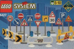 LEGO Town 6427 Road Signs