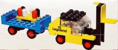 LEGO LEGOLAND 652 Forklift with Trailer