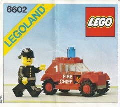 LEGO Town 6602 Fire Unit I