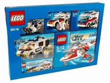 LEGO City 66116 City Emergency Service Vehicles (Multipack)