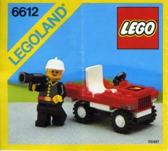 LEGO Town 6612 Fire Chief's Car