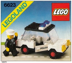 LEGO Town 6623 Police Car