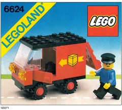 LEGO Town 6624 Delivery Van