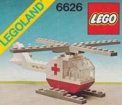 LEGO Town 6626 Rescue Helicopter