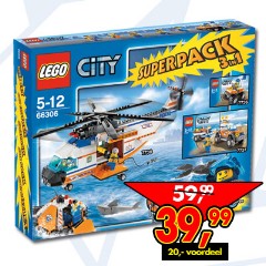 LEGO City 66306 City Super Pack 3 in 1