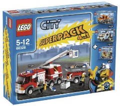 LEGO City 66326 City Super Pack 4 in 1