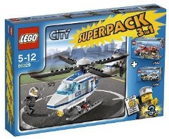 LEGO City 66329 City Super Pack 3 in 1