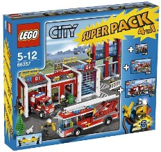 LEGO City 66357 City Super Pack 4 in 1