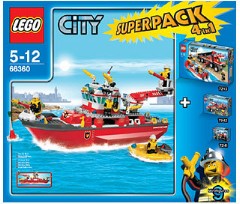 LEGO City 66360 City Super Pack 4 in 1