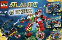 LEGO Atlantis 66365 Atlantis Super Pack 4 in 1