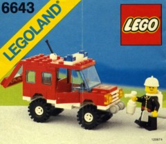 LEGO Town 6643 Fire Chief's Truck
