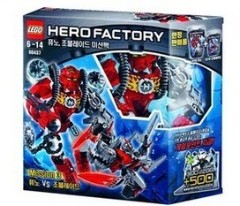 LEGO Фабрика ГЕРОЕВ (HERO Factory) 66437 Furno, Jawblade Mission Pack 
