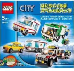 LEGO City 66451 City Traffic Super Pack 4-in-1