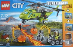 LEGO Сити / Город (City) 66540 City Volcano Value Pack