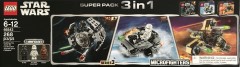 LEGO Star Wars 66543 Microfighters Super Pack 3 in 1