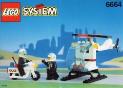 LEGO Town 6664 Chopper Cops