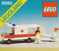 LEGO Town 6680 Ambulance