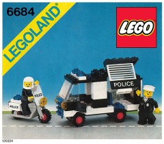 LEGO Town 6684 Police Patrol Squad