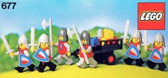 LEGO Castle 677 Knight's Procession