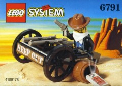 LEGO Western 6791 Bandit's Wheelgun