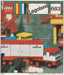 LEGO LEGOLAND 683 Articulated Lorry