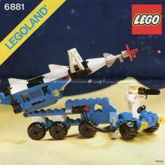 LEGO Space 6881 Lunar Rocket Launcher