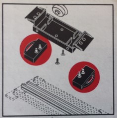LEGO Trains 704 12V Sleeper (Track) Contacts
