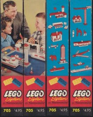 LEGO Samsonite 705 Medium Basic Set (tall box)
