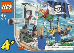 LEGO 4 Juniors 7074 Skull Island