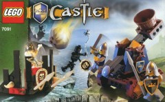 LEGO Castle 7091 Knight's Catapult Defense