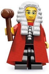LEGO Collectable Minifigures 71000 Judge