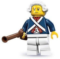 LEGO Collectable Minifigures 71001 Revolutionary Soldier