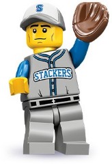 LEGO Collectable Minifigures 71001 Baseball Fielder