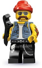 LEGO Collectable Minifigures 71001 Motorcycle Mechanic