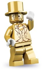 LEGO Collectable Minifigures 71001 Mr. Gold