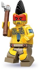 LEGO Collectable Minifigures 71001 Tomahawk Warrior